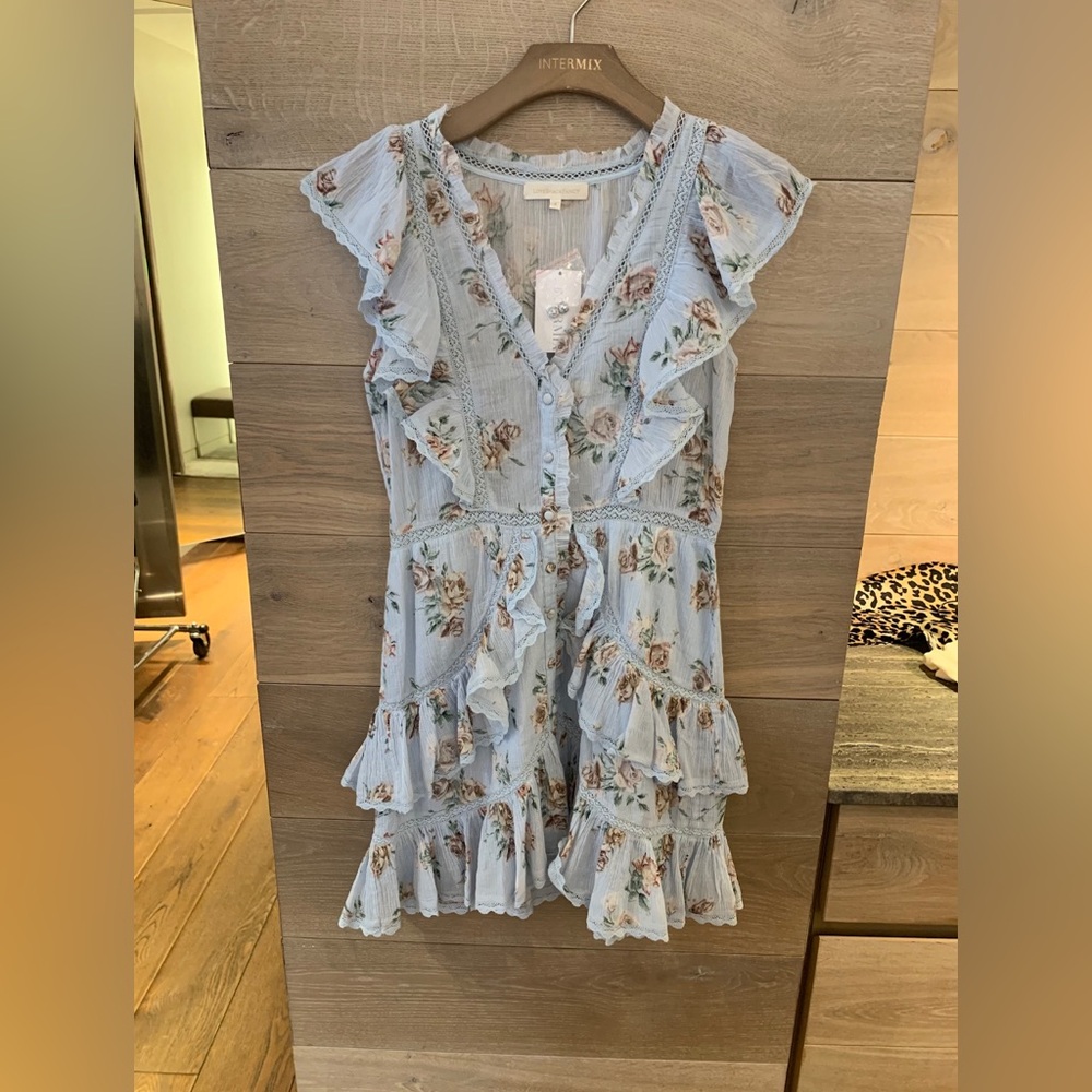 LOVESHACKFANCY
India Ruffle Mini Dress - Picture 7 of 16